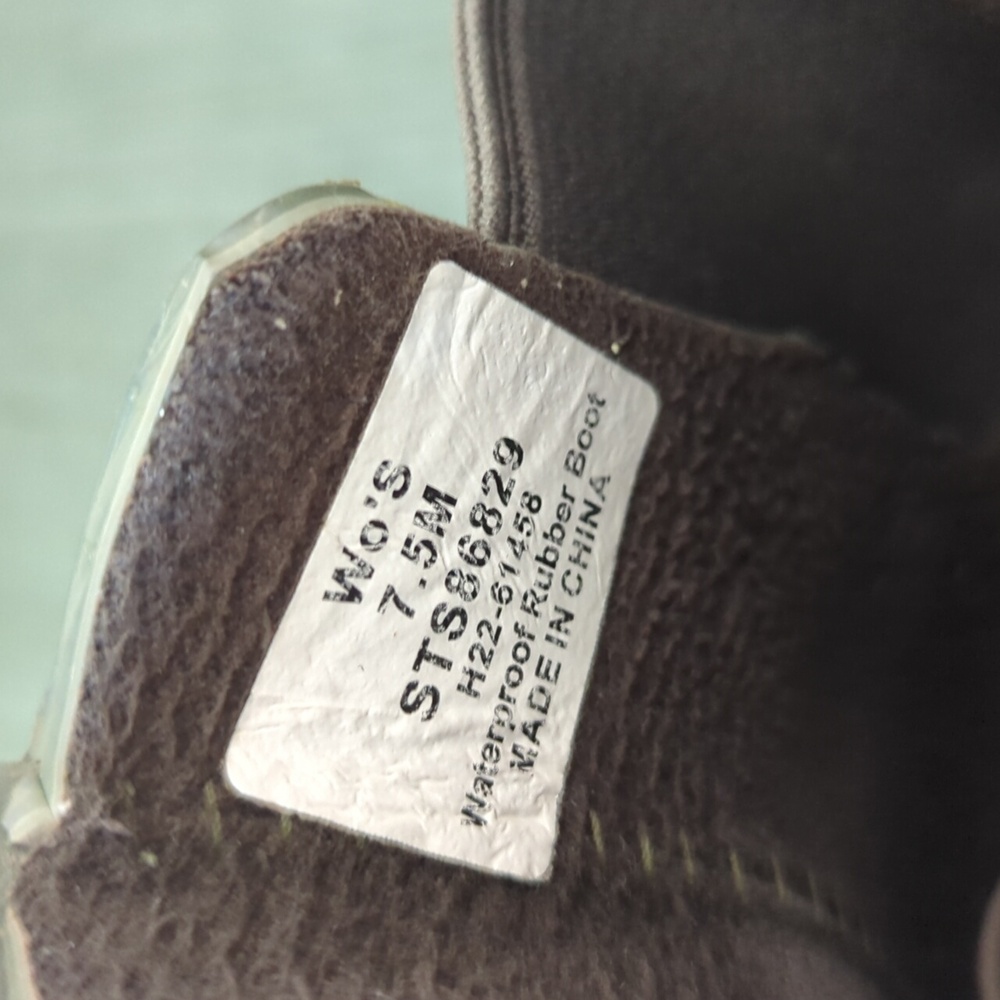 Sperry Torrent Chelsea Rain Boots Green - Picture 7 of 8